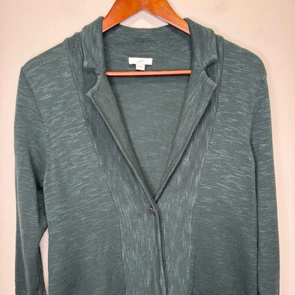 J. Jill Textured Sweater-Jacket Size Small - Picture 5 of 10